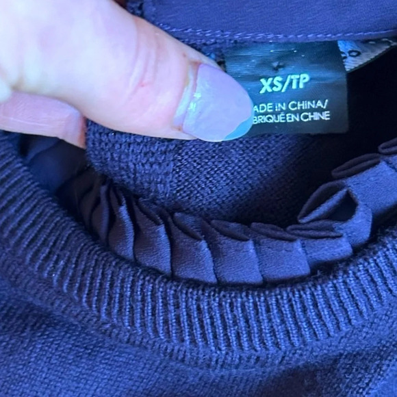 CLUB MONACO Fidelma Sweater Dress XS Purple​ - Picture 6 of 12